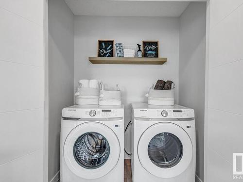 19011 20 Avenue, Edmonton, AB - Indoor Photo Showing Laundry Room