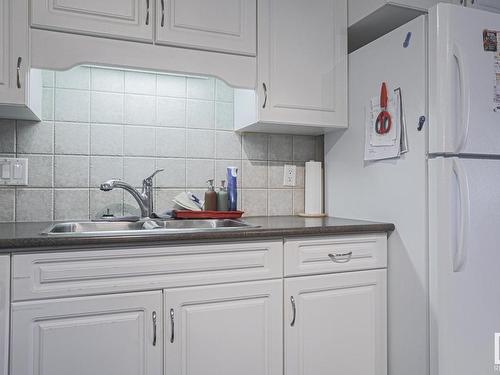 409 261 Youville Drive E, Edmonton, AB - Indoor Photo Showing Kitchen With Double Sink