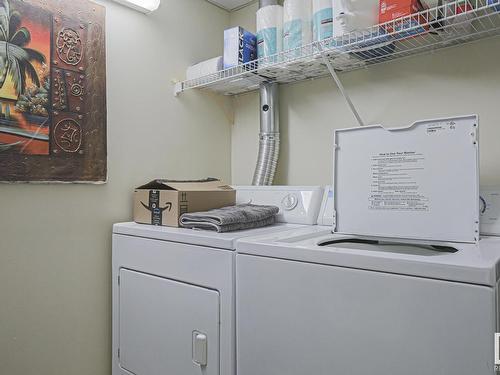 409 261 Youville Drive E, Edmonton, AB - Indoor Photo Showing Laundry Room