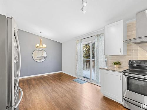 15612 110 Avenue, Edmonton, AB - Indoor Photo Showing Kitchen