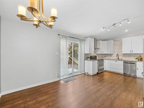 15612 110 Avenue, Edmonton, AB - Indoor Photo Showing Kitchen