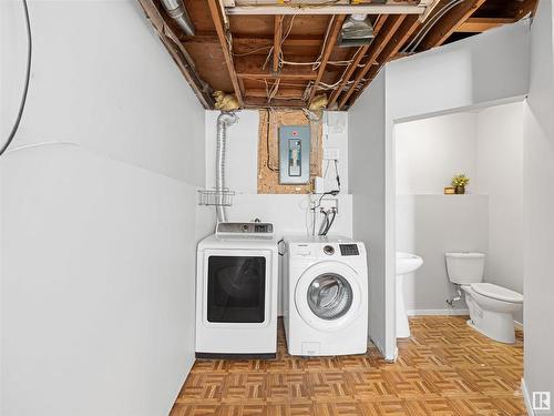 15612 110 Avenue, Edmonton, AB - Indoor Photo Showing Laundry Room