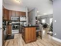 1203 9819 104 Street, Edmonton, AB  - Indoor Photo Showing Kitchen With Stainless Steel Kitchen 