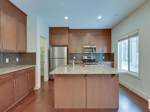 36 2003 Rabbit Hill Road, Edmonton, AB - Indoor Photo Showing Kitchen