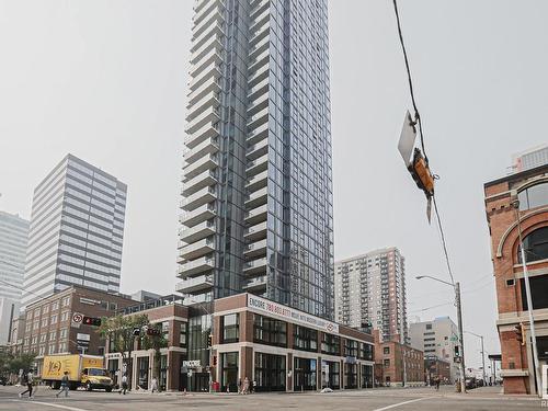 1602 10180 103 Street, Edmonton, AB - Outdoor With Balcony With Facade