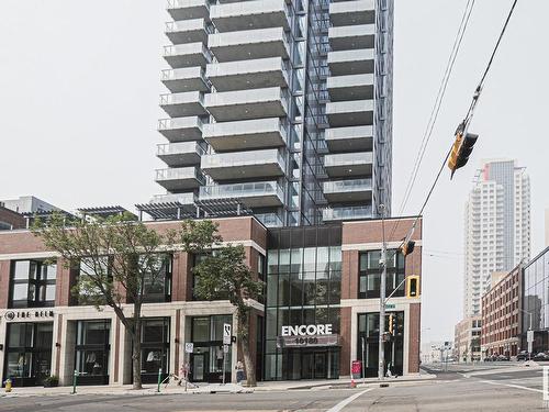 1602 10180 103 Street, Edmonton, AB - Outdoor With Balcony With Facade