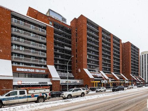 603 10145 109 Street, Edmonton, AB - Outdoor With Balcony