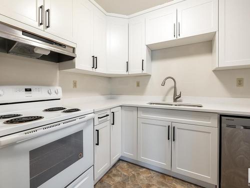 603 10145 109 Street, Edmonton, AB - Indoor Photo Showing Kitchen With Double Sink