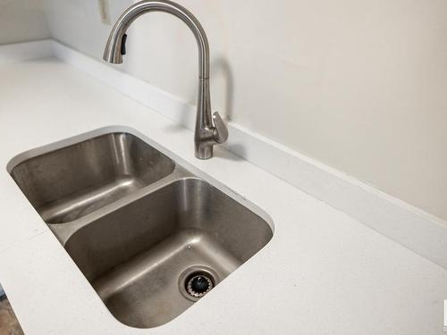 603 10145 109 Street, Edmonton, AB - Indoor Photo Showing Kitchen With Double Sink