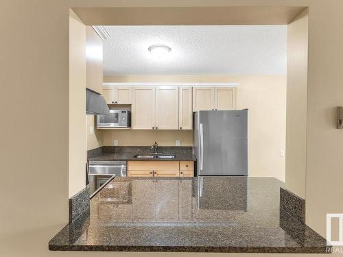 11217 103 Avenue, Edmonton, AB - Indoor Photo Showing Kitchen With Double Sink