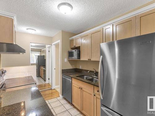 11217 103 Avenue, Edmonton, AB - Indoor Photo Showing Kitchen With Double Sink