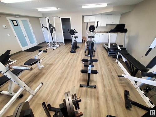 414 6925 199 Street Nw, Edmonton, AB - Indoor Photo Showing Gym Room