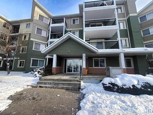 414 6925 199 Street Nw, Edmonton, AB - Outdoor With Balcony With Facade