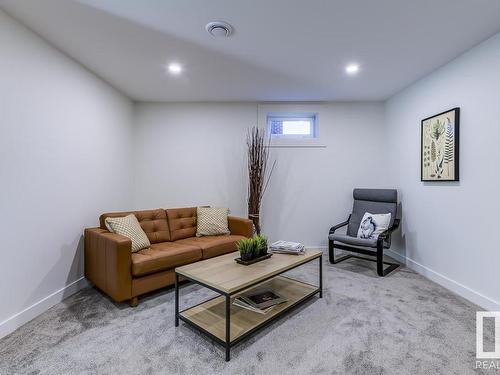 8233 154 Street, Edmonton, AB - Indoor Photo Showing Basement