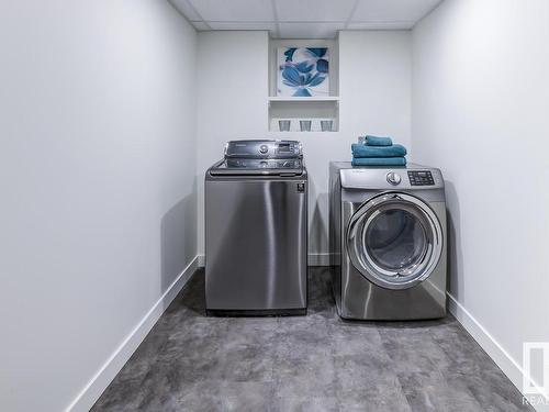 8233 154 Street, Edmonton, AB - Indoor Photo Showing Laundry Room