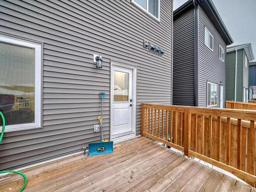 1215 Eaton Lane, Edmonton, AB - Outdoor With Deck Patio Veranda With Exterior