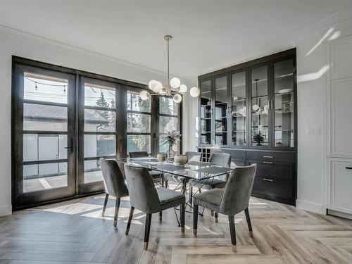 14713 88 Avenue, Edmonton, AB - Indoor Photo Showing Dining Room