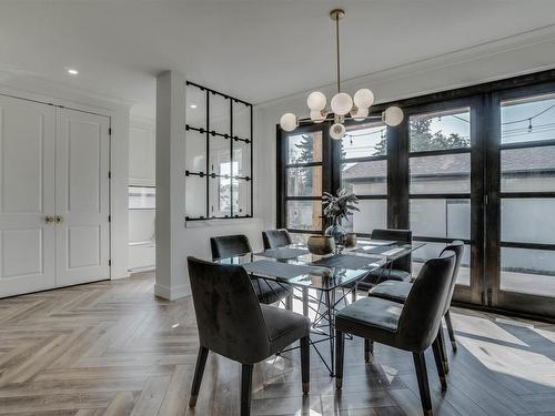 14713 88 Avenue, Edmonton, AB - Indoor Photo Showing Dining Room