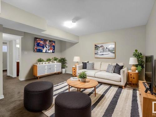 1396 Watt Dr, Edmonton, AB - Indoor Photo Showing Living Room