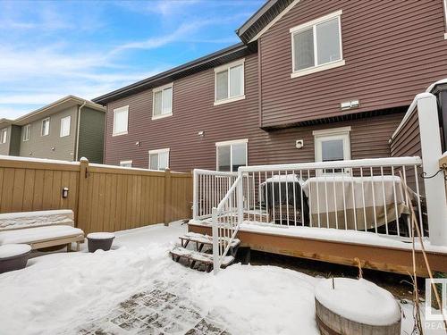 1396 Watt Dr, Edmonton, AB - Outdoor With Deck Patio Veranda With Exterior