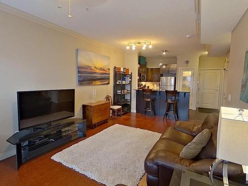 249 10121 80 Avenue, Edmonton, AB - Indoor Photo Showing Living Room