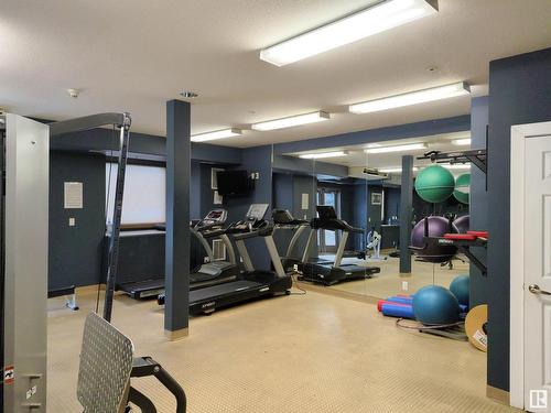 249 10121 80 Avenue, Edmonton, AB - Indoor Photo Showing Gym Room