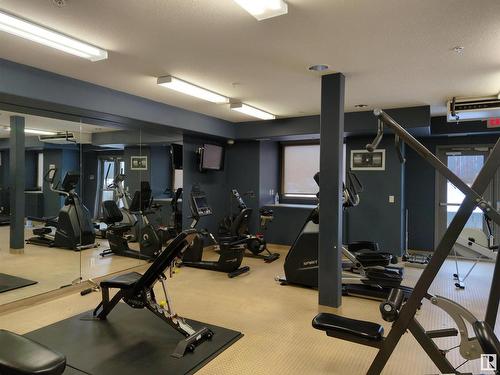 249 10121 80 Avenue, Edmonton, AB - Indoor Photo Showing Gym Room