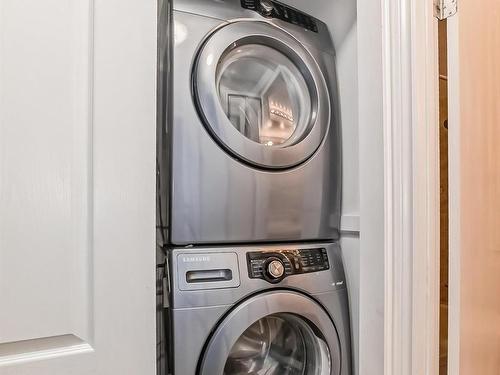 18 10160 119 Street Nw, Edmonton, AB - Indoor Photo Showing Laundry Room