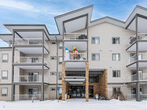 216 151 Edwards Drive Sw, Edmonton, AB - Outdoor With Balcony With Facade