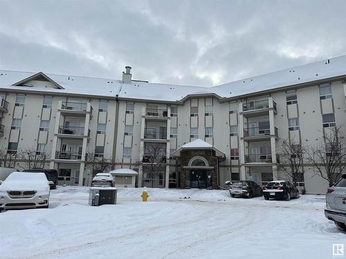 2407 320 Clareview Station Drive, Edmonton, AB - Outdoor With Balcony With Facade