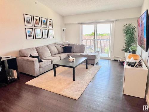 14808 125 Street, Edmonton, AB - Indoor Photo Showing Living Room