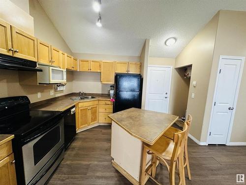 412 245 Edwards Dr, Edmonton, AB - Indoor Photo Showing Kitchen With Double Sink