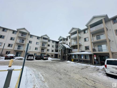 412 245 Edwards Dr, Edmonton, AB - Outdoor With Balcony With Facade