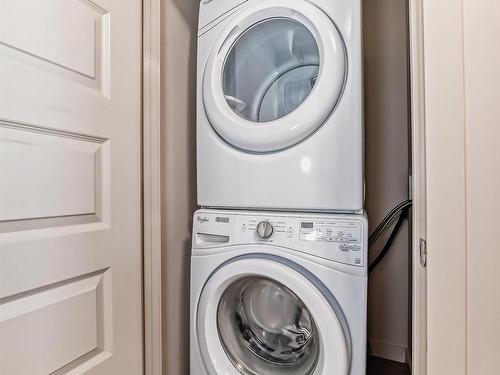 302 4008 Savaryn Drive, Edmonton, AB - Indoor Photo Showing Laundry Room