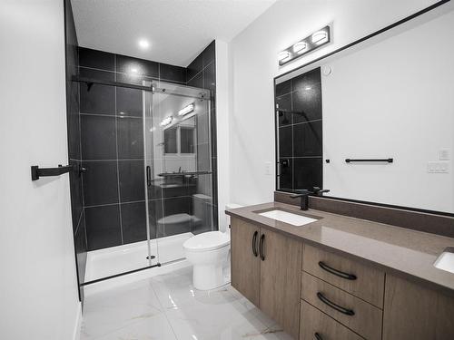 145 Creekside Lane, Leduc, AB - Indoor Photo Showing Bathroom