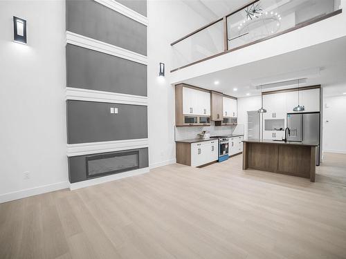 145 Creekside Lane, Leduc, AB - Indoor Photo Showing Kitchen