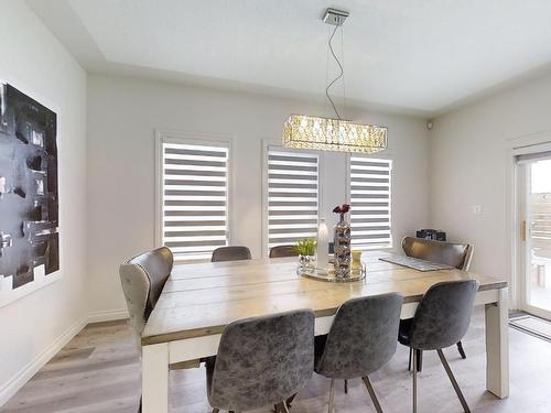 115 Lakeland Drive, Beaumont, AB - Indoor Photo Showing Dining Room