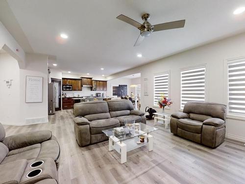 115 Lakeland Drive, Beaumont, AB - Indoor Photo Showing Living Room