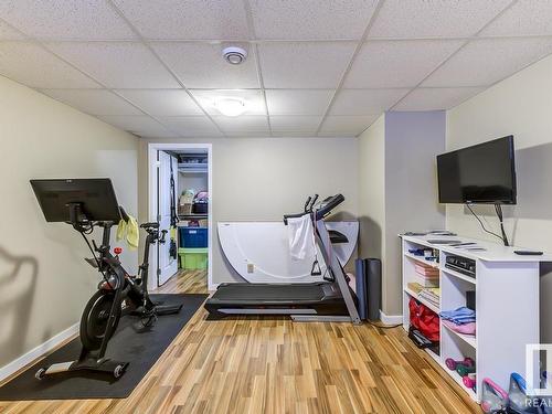 9739 148 Street, Edmonton, AB - Indoor Photo Showing Gym Room