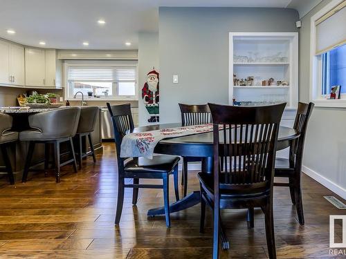 9739 148 Street, Edmonton, AB - Indoor Photo Showing Dining Room