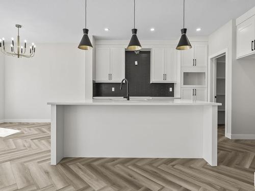 144 Larch Crescent, Leduc, AB - Indoor Photo Showing Kitchen