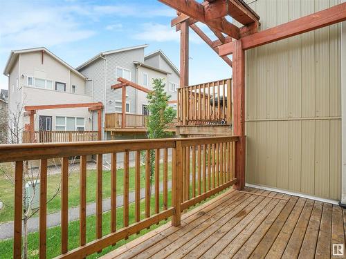 214 401 Southfork Drive, Leduc, AB - Outdoor With Deck Patio Veranda With Exterior