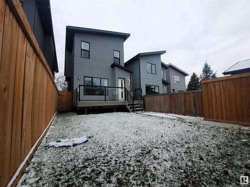 14032 106 Avenue, Edmonton, AB - Outdoor With Deck Patio Veranda