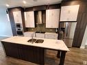 14032 106 Avenue, Edmonton, AB  - Indoor Photo Showing Kitchen With Double Sink 