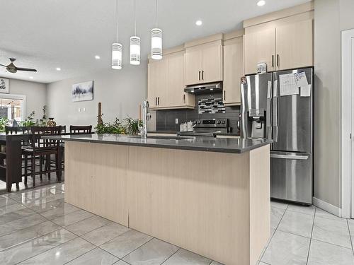 36 2803 14 Avenue, Edmonton, AB - Indoor Photo Showing Kitchen With Stainless Steel Kitchen