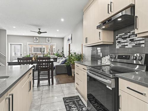 36 2803 14 Avenue, Edmonton, AB - Indoor Photo Showing Kitchen With Upgraded Kitchen