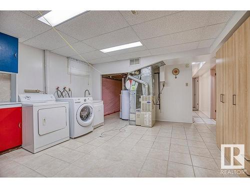 9107 74 Street, Edmonton, AB - Indoor Photo Showing Laundry Room