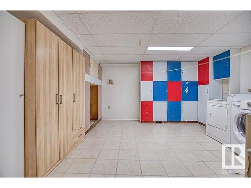 9107 74 Street, Edmonton, AB - Indoor Photo Showing Laundry Room