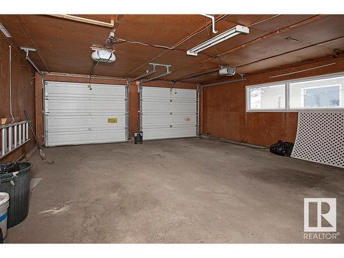 9107 74 Street, Edmonton, AB - Indoor Photo Showing Garage