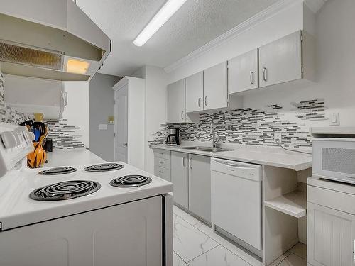 4 13452 Fort Road, Edmonton, AB - Indoor Photo Showing Kitchen With Double Sink